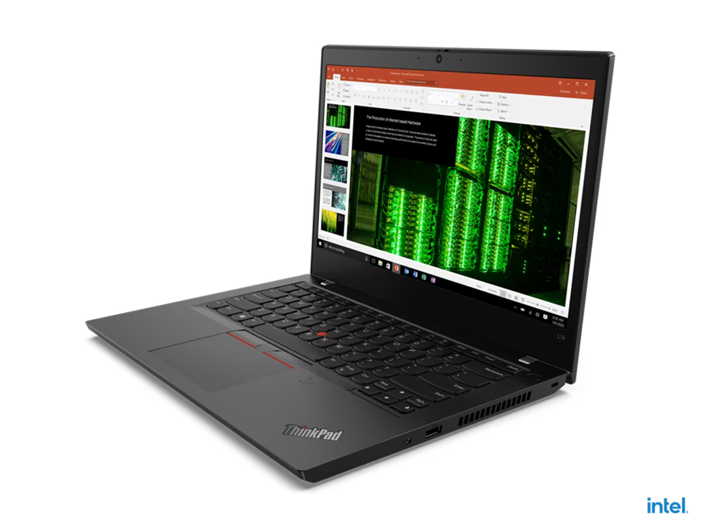 Lenovo ThinkPad L14 Gen 2 (Intel), Intel Core i7-1165G7, 16GB, 512 GB SSD, 14" HD, Gráficos integrados, Wifi + BT, Lector de Huella, Cámara HD + Mic, W11 PRO DG, 3Y PREMIER Onsite