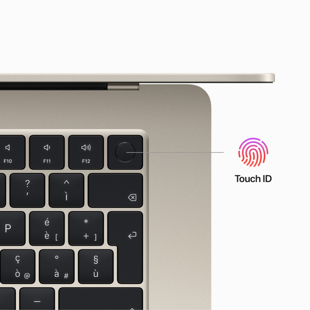 15-inch MacBook Air: Apple M2 chip with 8-core CPU and 10-core GPU, 512GB - Starlight