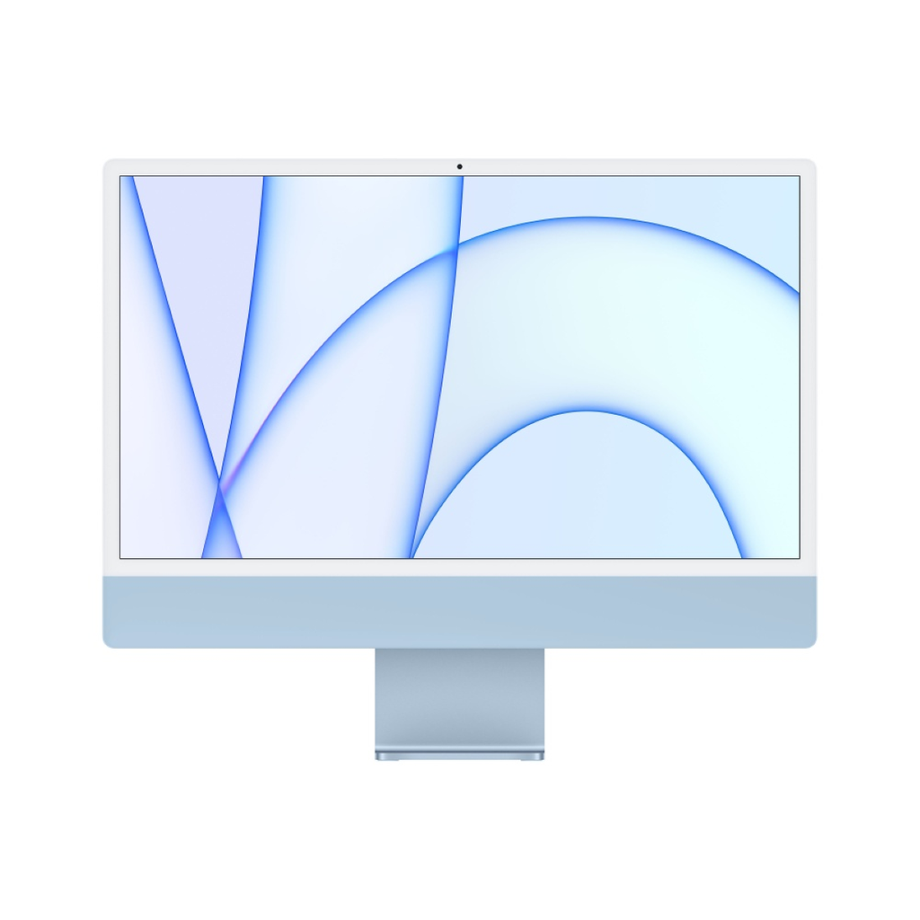 24-inch iMac with Retina 4.5K display: Apple M1 chip with 8‑core CPU and 8‑core GPU, 256GB - Blue
